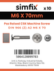 Simfix product label - 966A206070Z-D