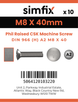 Simfix product label - 966A208040-D