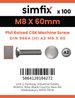 Simfix product label - 966A208060-T