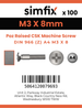 Simfix product label - 966A403008Z-T