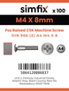 Simfix product label - 966A404008Z-T