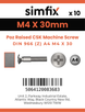 Simfix product label - 966A404030Z-D