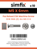Simfix product label - 966A405006Z-D