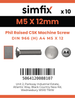 Simfix product label - 966A405012-D