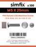 Simfix product label - 966A405025-T