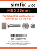 Simfix product label - 966A405025Z-T