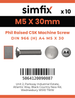 Simfix product label - 966A405030-D