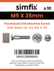 Simfix product label - 966A405035Z-D
