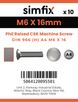 Simfix product label - 966A406016-D