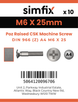 Simfix product label - 966A406025Z-D