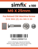 Simfix product label - 966A406025Z-T