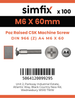 Simfix product label - 966A406060Z-T