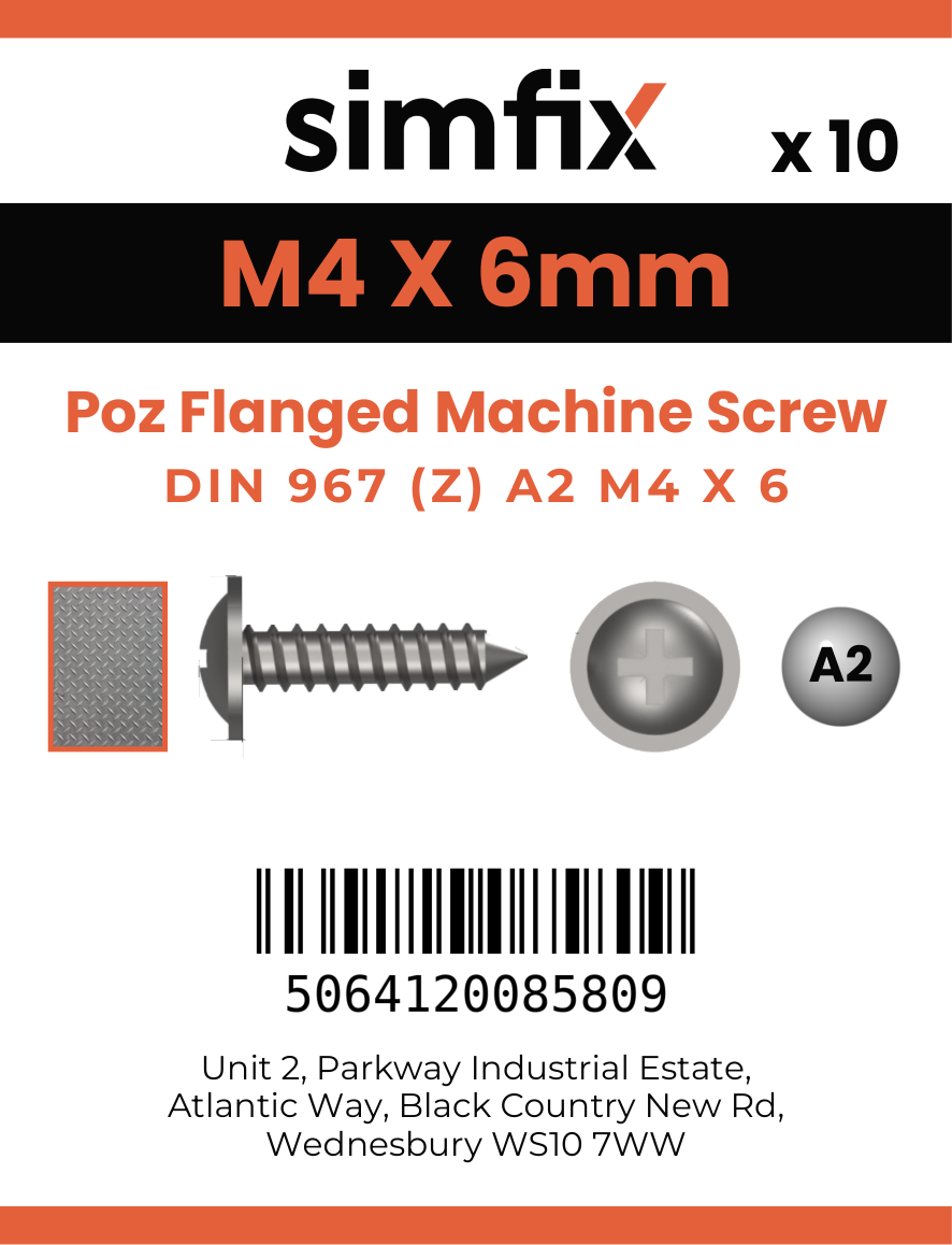Simfix product label - 967A204006-D
