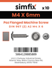 Simfix product label - 967A204006-D