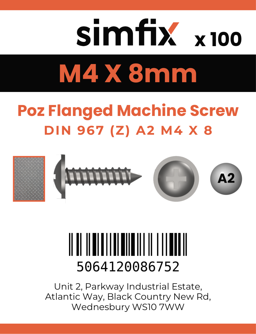 Simfix product label - 967A204008-T