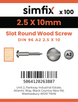 Simfix product label - 96A225010-D
