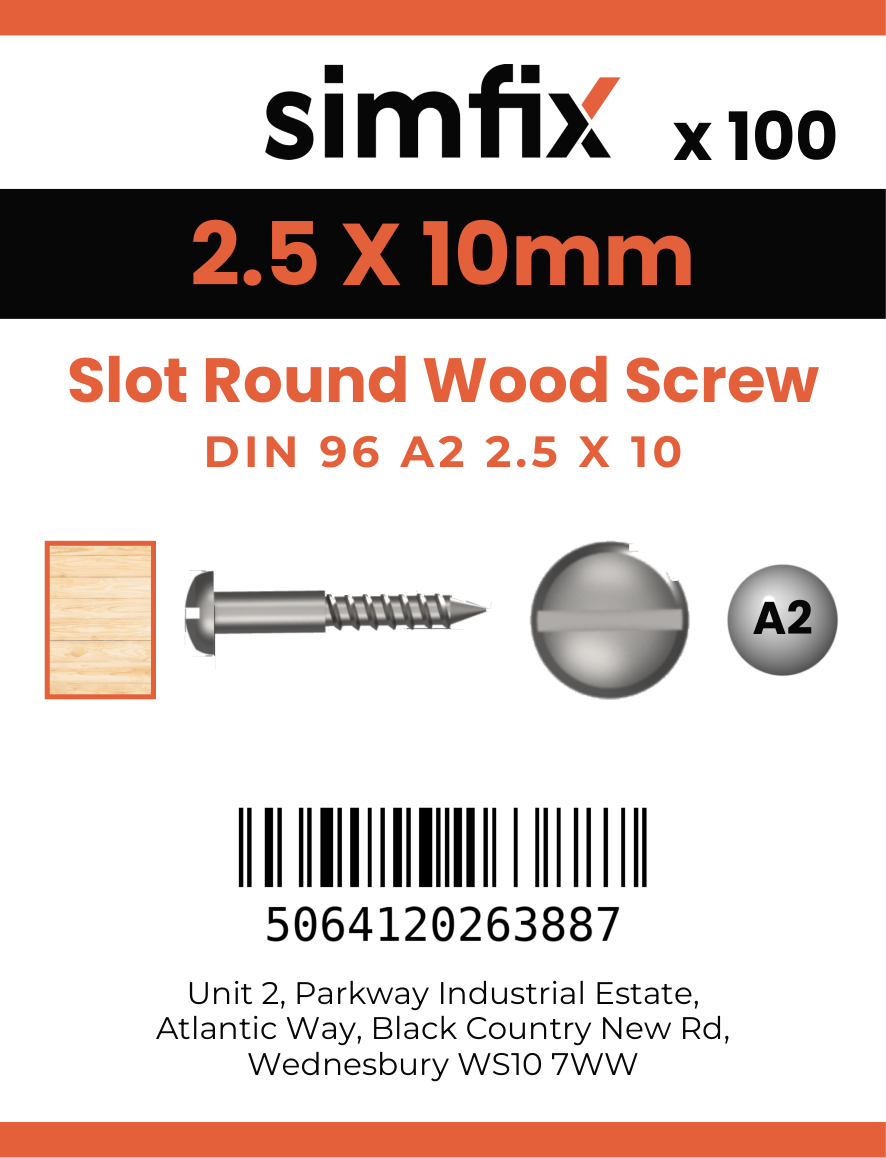Simfix product label - 96A225010-D