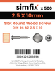 Simfix product label - 96A225010-T