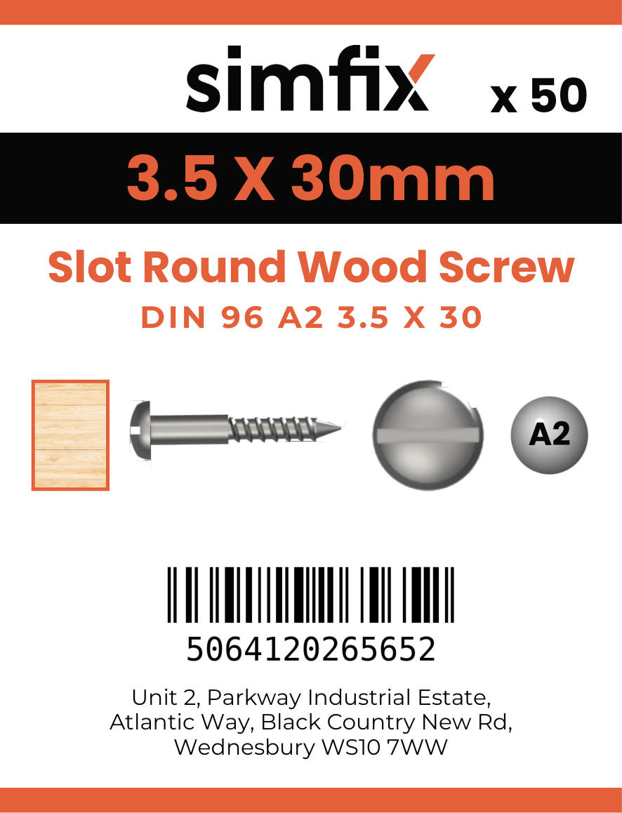 Simfix product label - 96A235030-T