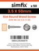 Simfix product label - 96A235050-T