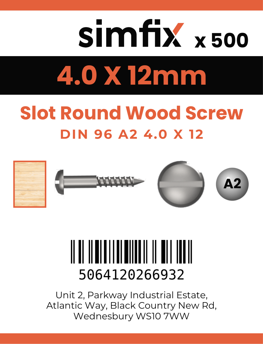 Simfix product label - 96A240012-T