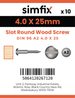 Simfix product label - 96A240025-D