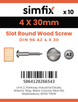 Simfix product label - 96A240030-D