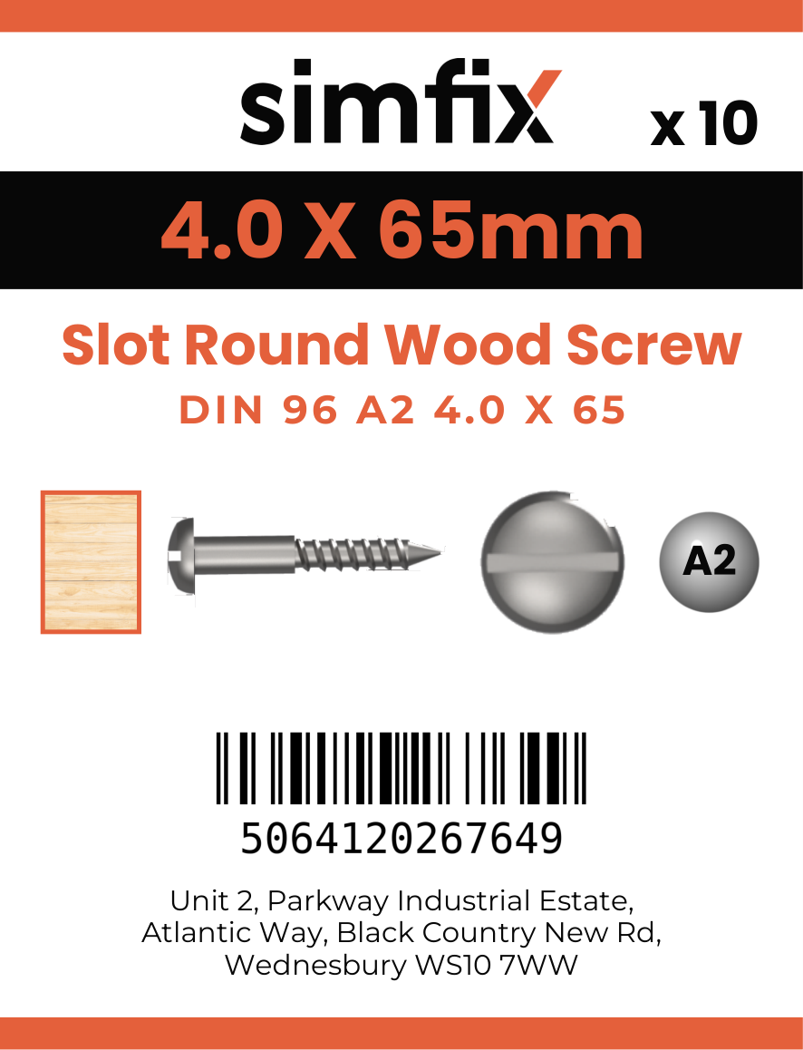 Simfix product label - 96A240065-D
