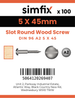 Simfix product label - 96A250045-D