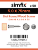 Simfix product label - 96A250075-T