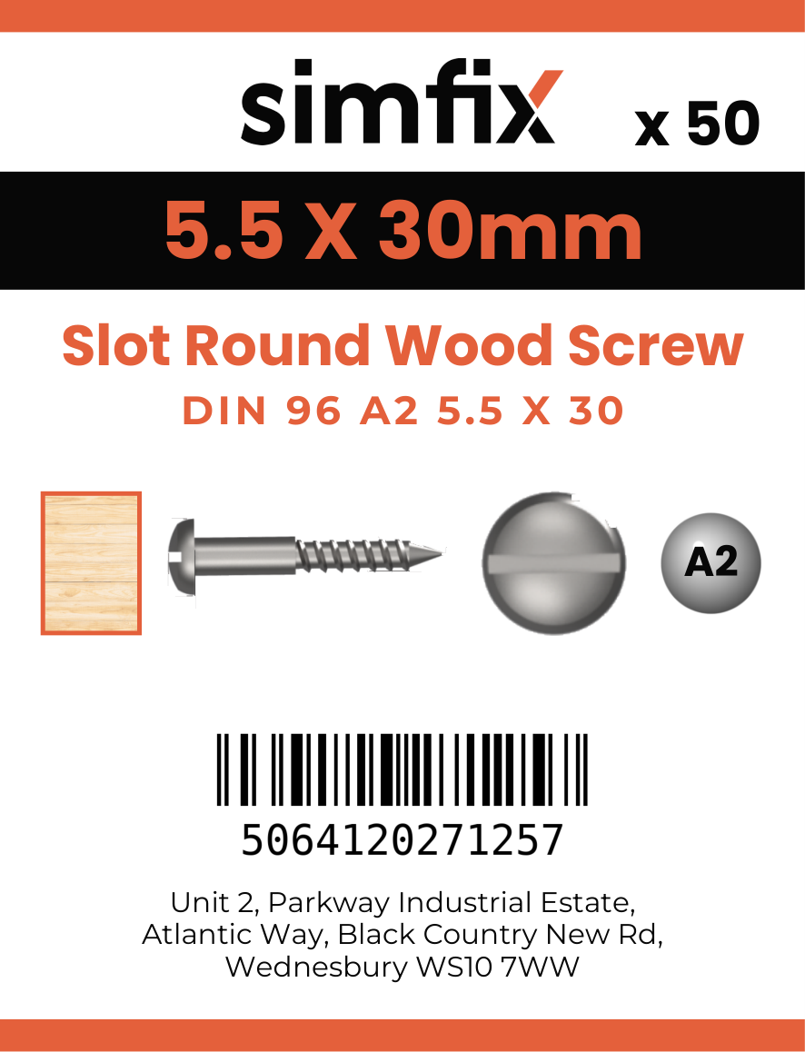 Simfix product label - 96A255030-T