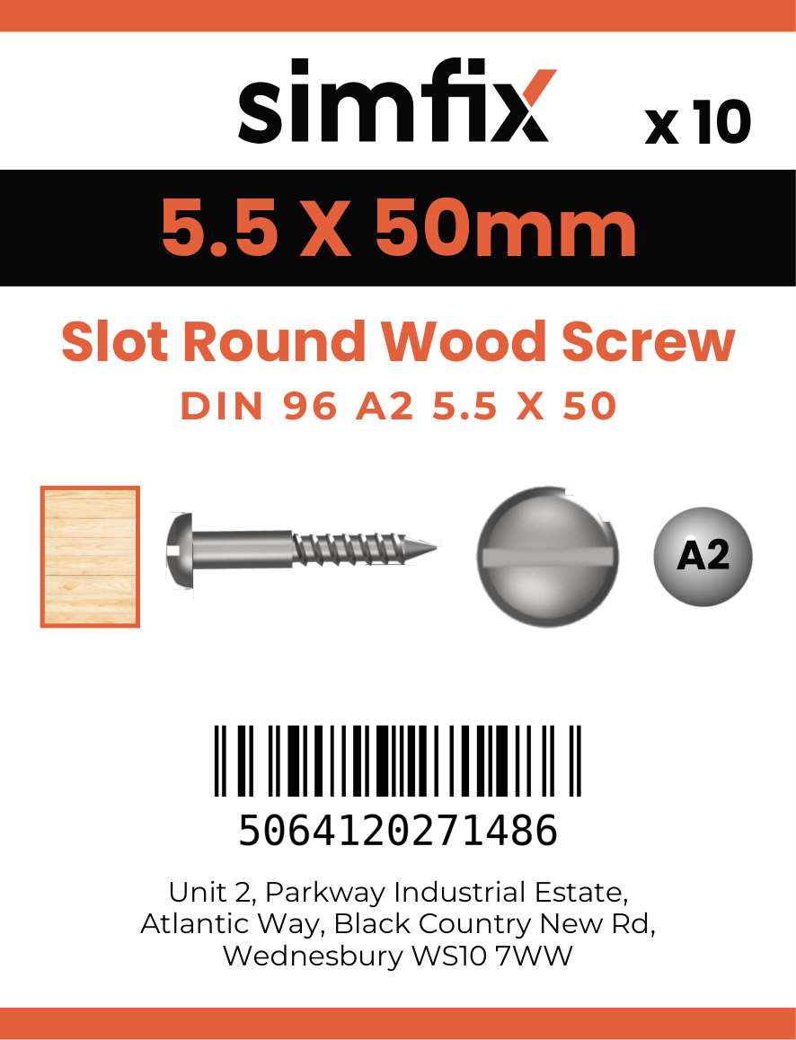 Simfix product label - 96A255050-D