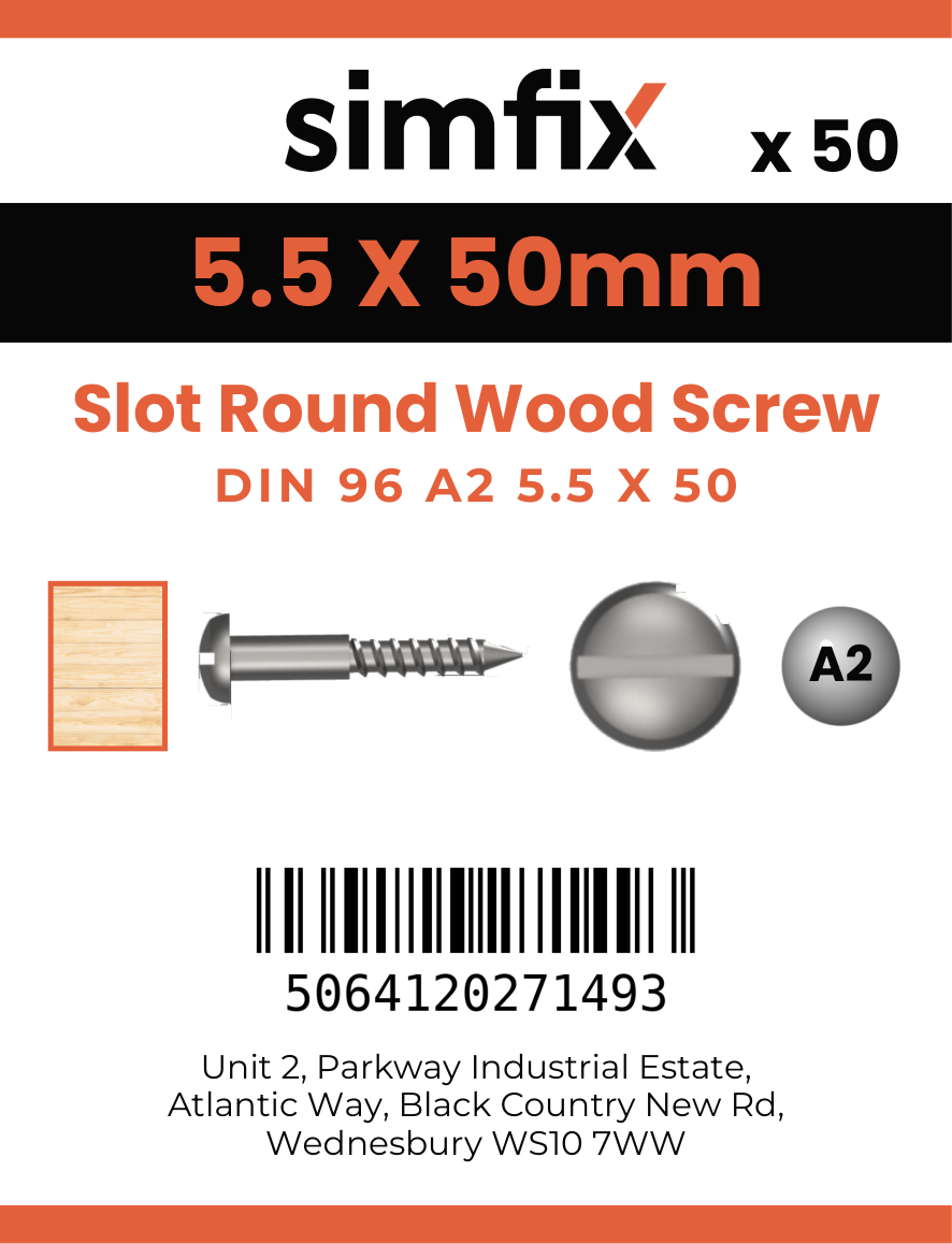 Simfix product label - 96A255050-T