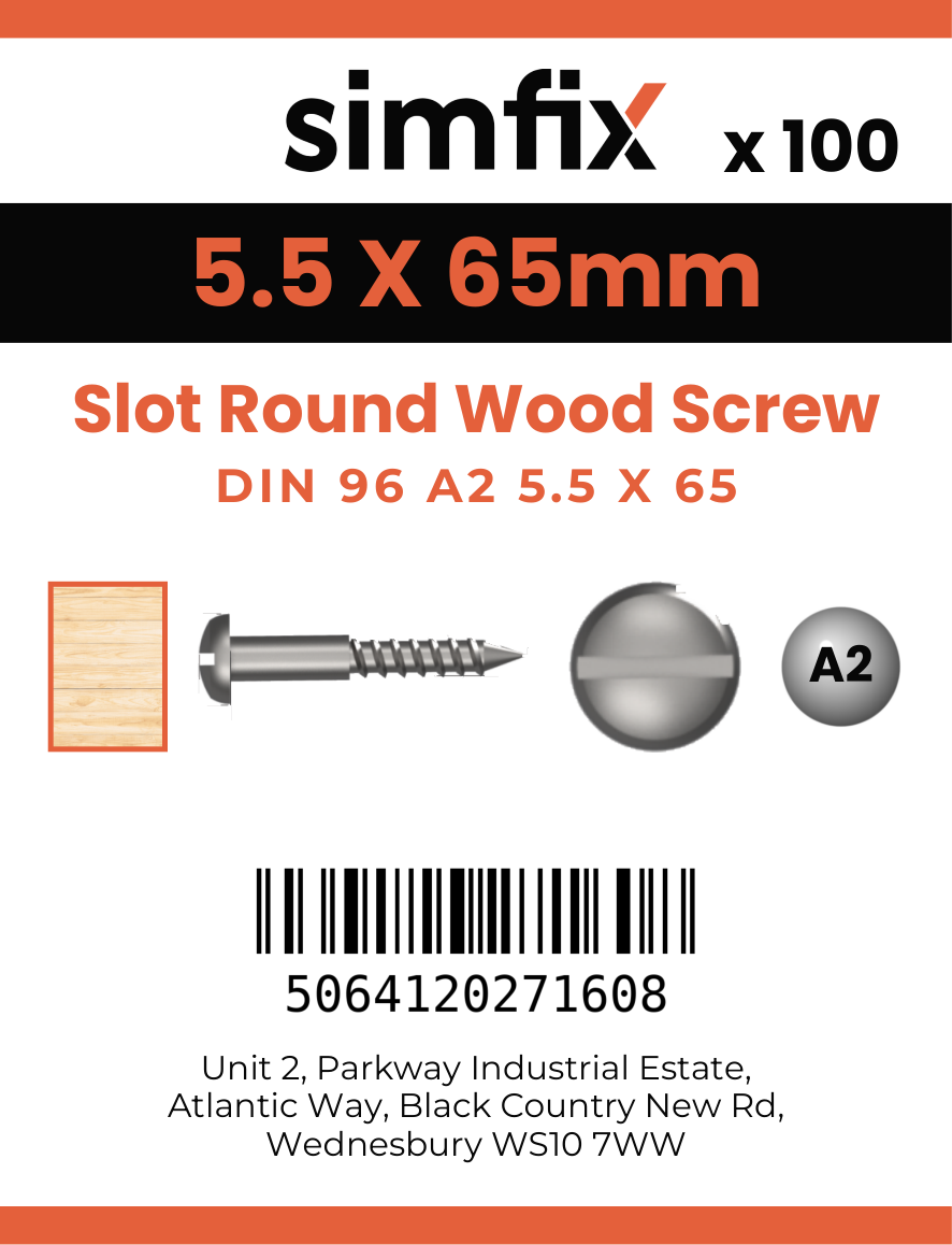 Simfix product label - 96A255065-D