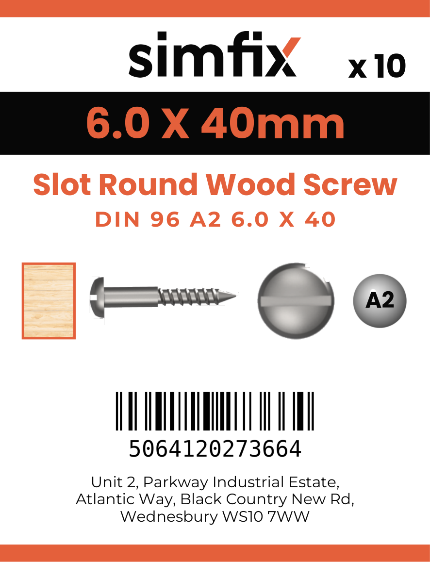 Simfix product label - 96A260040-D