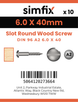 Simfix product label - 96A260040-D