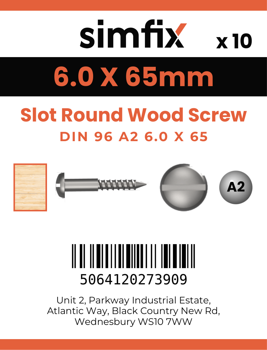Simfix product label - 96A260065-D