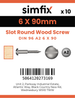 Simfix product label - 96A260090-D