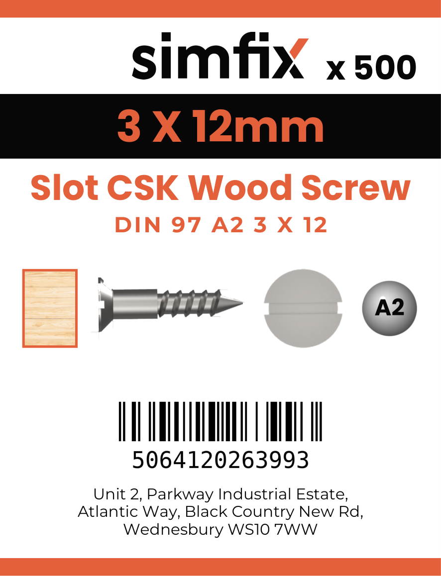 Simfix product label - 97A230012-T