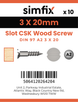 Simfix product label - 97A230020-D