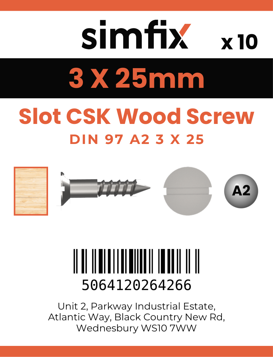Simfix product label - 97A230025-D