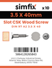 Simfix product label - 97A235040-D