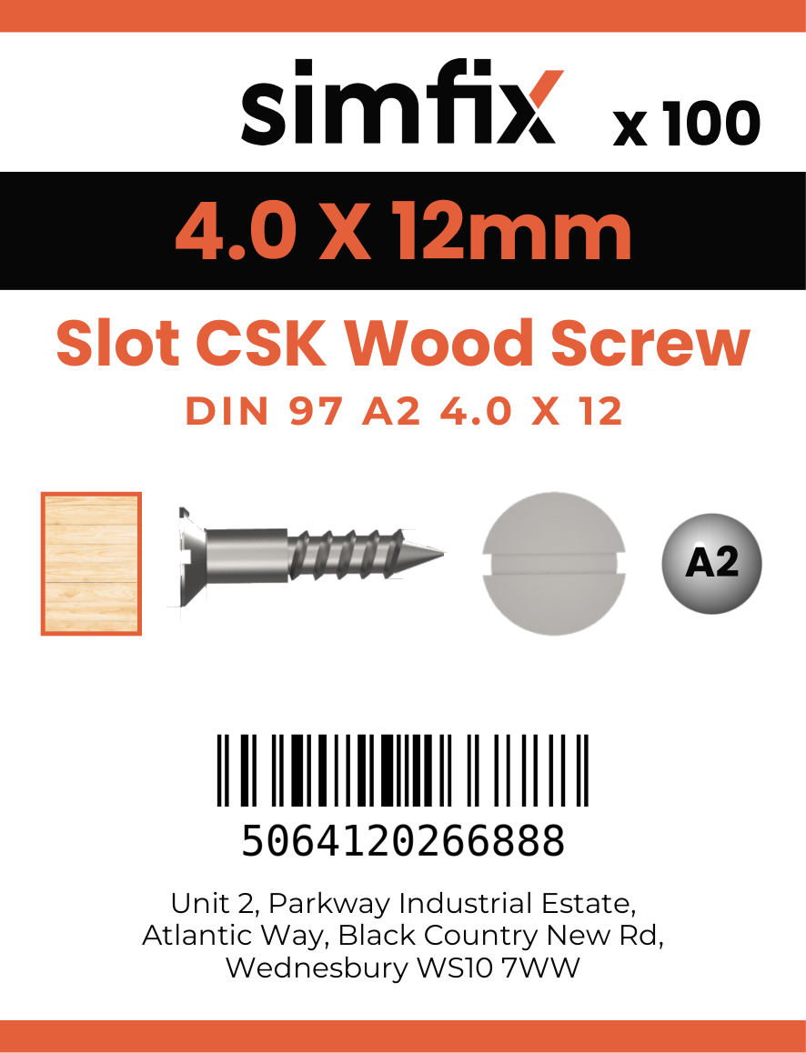Simfix product label - 97A240012-D