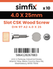 Simfix product label - 97A240025-D