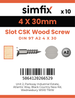 Simfix product label - 97A240030-D