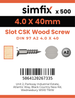Simfix product label - 97A240040-T
