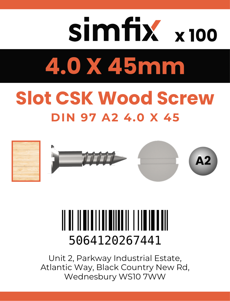 Simfix product label - 97A240045-D