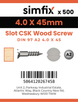 Simfix product label - 97A240045-T