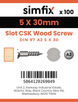 Simfix product label - 97A250030-D