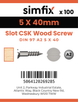 Simfix product label - 97A250040-D